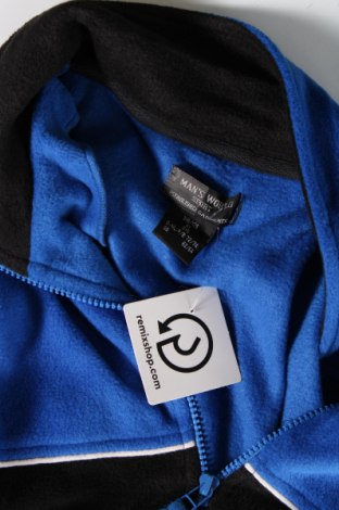 Herren Fleece Shirt, Größe XXL, Farbe Blau, Preis € 5,02