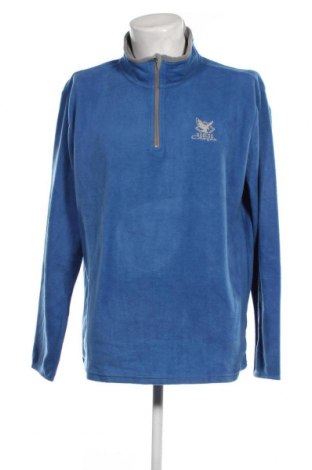 Ανδρική μπλούζα fleece Atlas For Men, Μέγεθος XXL, Χρώμα Μπλέ, Τιμή 5,69 €