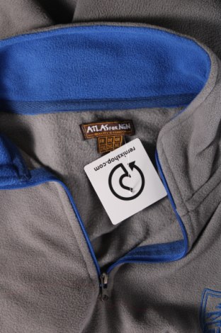 Мъжка поларена блуза Atlas For Men, Размер XXL, Цвят Сив, Цена 13,80 лв.
