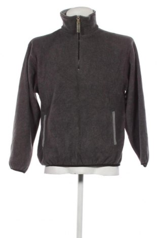 Ανδρική μπλούζα fleece Giordano, Μέγεθος M, Χρώμα Γκρί, Τιμή 11,75 €