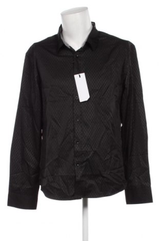 Ανδρικό πουκάμισο, Μέγεθος M, Χρώμα Μαύρο, Τιμή 4,50 €