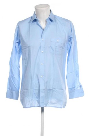 Ανδρικό πουκάμισο, Μέγεθος M, Χρώμα Μπλέ, Τιμή 4,13 €