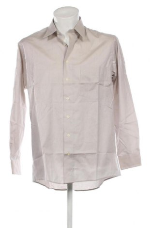 Ανδρικό πουκάμισο, Μέγεθος M, Χρώμα  Μπέζ, Τιμή 4,49 €