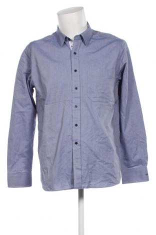 Ανδρικό πουκάμισο, Μέγεθος M, Χρώμα Μπλέ, Τιμή 3,95 €