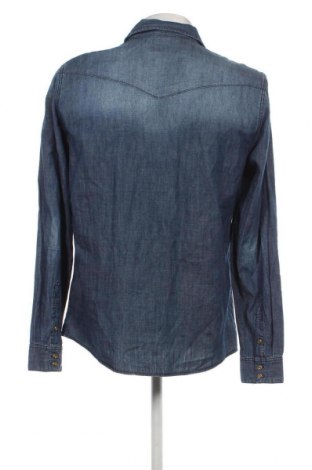 Herrenhemd, Größe M, Farbe Blau, Preis 4,64 €