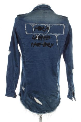 Ανδρικό πουκάμισο, Μέγεθος M, Χρώμα Μπλέ, Τιμή 5,38 €