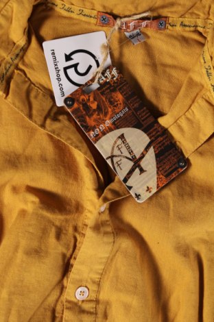 Мъжка риза, Размер L, Цвят Жълт, Цена 46,11 лв.