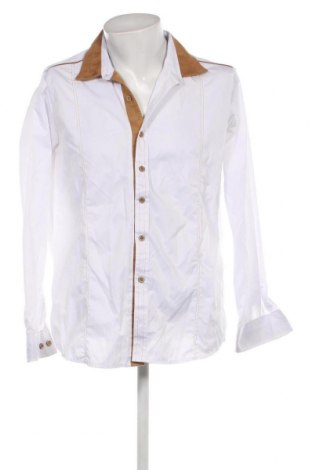 Ανδρικό πουκάμισο, Μέγεθος 4XL, Χρώμα Λευκό, Τιμή 17,40 €