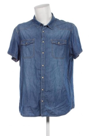 Ανδρικό πουκάμισο Angelo Litrico, Μέγεθος XXL, Χρώμα Μπλέ, Τιμή 10,23 €