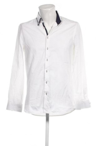 Ανδρικό πουκάμισο Angelo Litrico, Μέγεθος M, Χρώμα Λευκό, Τιμή 15,66 €
