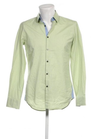 Ανδρικό πουκάμισο BOSS, Μέγεθος M, Χρώμα Πράσινο, Τιμή 55,73 €