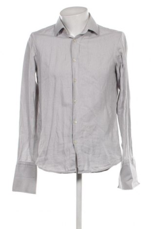 Ανδρικό πουκάμισο BOSS, Μέγεθος M, Χρώμα Γκρί, Τιμή 31,90 €