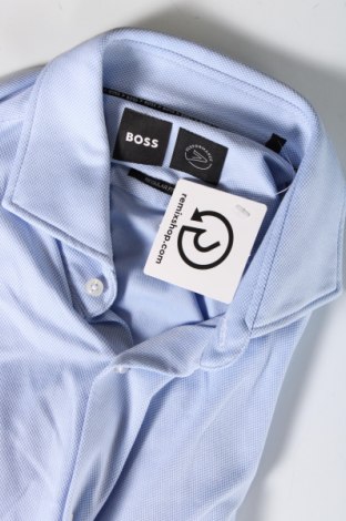 Ανδρικό πουκάμισο BOSS, Μέγεθος L, Χρώμα Μπλέ, Τιμή 61,24 €