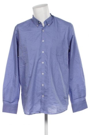 Ανδρικό πουκάμισο Basefield, Μέγεθος XXL, Χρώμα Μπλέ, Τιμή 17,94 €