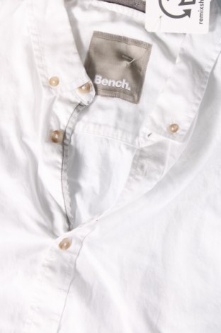 Ανδρικό πουκάμισο Bench, Μέγεθος XL, Χρώμα Λευκό, Τιμή 17,94 €
