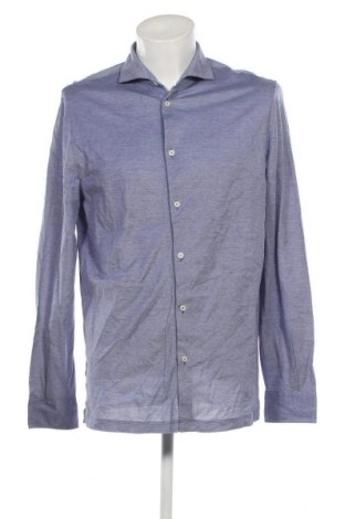 Ανδρικό πουκάμισο Boggi, Μέγεθος XXL, Χρώμα Μπλέ, Τιμή 36,59 €