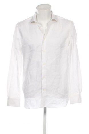 Ανδρικό πουκάμισο Boggi, Μέγεθος S, Χρώμα Λευκό, Τιμή 23,36 €