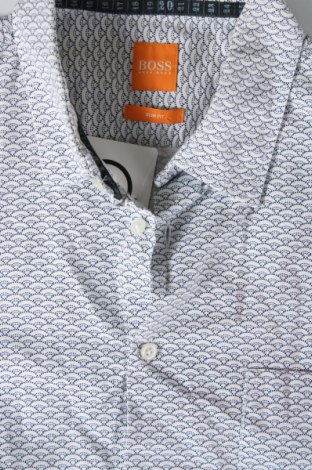 Herrenhemd Boss Orange, Größe M, Farbe Blau, Preis 73,46 €