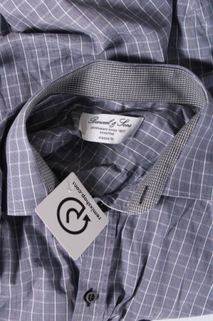 Мъжка риза Bosweel & Sons, Размер XL, Цвят Син, Цена 15,22 лв.