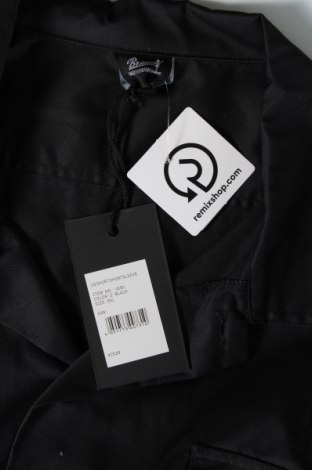 Herrenhemd Brandit, Größe 5XL, Farbe Schwarz, Preis 26,72 €
