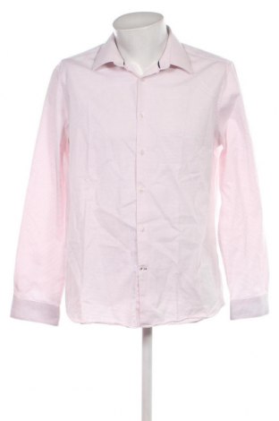 Herrenhemd Burton of London, Größe L, Farbe Rosa, Preis 8,18 €