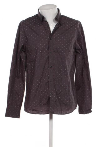 Herrenhemd C&A, Größe L, Farbe Grau, Preis € 3,83