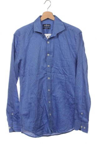 Ανδρικό πουκάμισο Cafe Coton, Μέγεθος S, Χρώμα Μπλέ, Τιμή 4,13 €