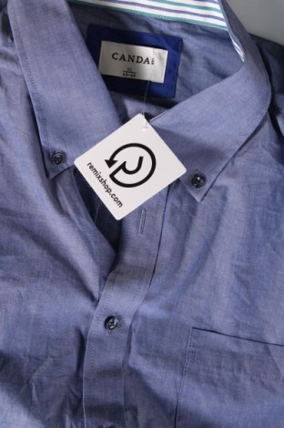 Ανδρικό πουκάμισο Canda, Μέγεθος XL, Χρώμα Μπλέ, Τιμή 7,89 €