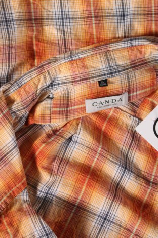Ανδρικό πουκάμισο Canda, Μέγεθος XL, Χρώμα Πορτοκαλί, Τιμή 14,83 €