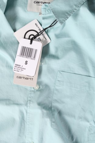 Мъжка риза Carhartt, Размер S, Цвят Син, Цена 65,28 лв.