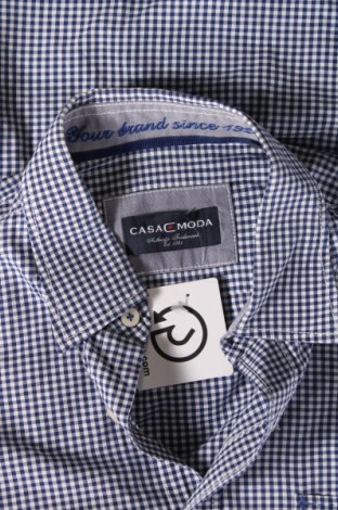 Ανδρικό πουκάμισο Casa Moda, Μέγεθος M, Χρώμα Μπλέ, Τιμή 5,81 €