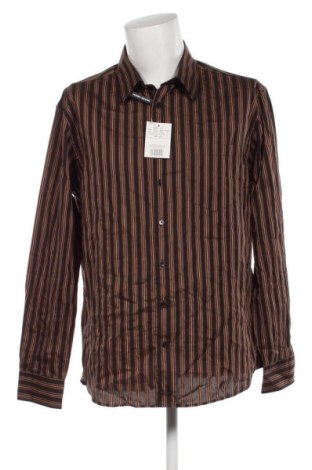Ανδρικό πουκάμισο Celio, Μέγεθος XXL, Χρώμα Καφέ, Τιμή 14,51 €