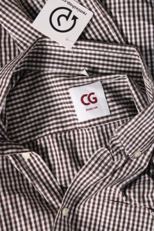 Ανδρικό πουκάμισο Cg, Μέγεθος XL, Χρώμα Καφέ, Τιμή 3,95 €
