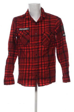 Ανδρικό πουκάμισο Chapter, Μέγεθος M, Χρώμα Κόκκινο, Τιμή 6,28 €