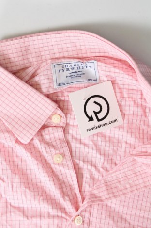 Ανδρικό πουκάμισο Charles Tyrwhitt, Μέγεθος XXL, Χρώμα Ρόζ , Τιμή 29,07 €