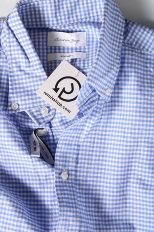 Ανδρικό πουκάμισο Christian Berg, Μέγεθος M, Χρώμα Μπλέ, Τιμή 35,05 €