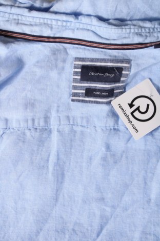 Ανδρικό πουκάμισο Christian Berg, Μέγεθος 3XL, Χρώμα Μπλέ, Τιμή 17,39 €