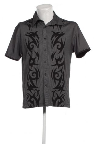 Мъжка риза Clockhouse, Размер L, Цвят Сив, Цена 29,00 лв.