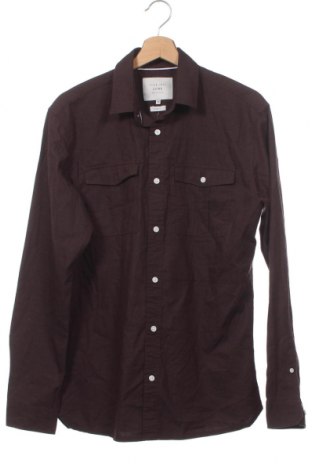 Herrenhemd Core By Jack & Jones, Größe M, Farbe Braun, Preis 4,64 €