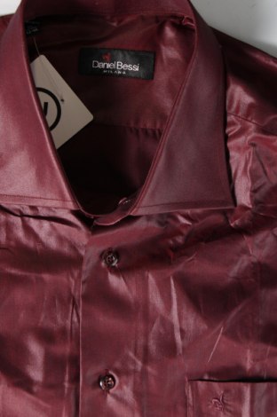 Ανδρικό πουκάμισο Daniel Bessi, Μέγεθος XL, Χρώμα Κόκκινο, Τιμή 29,07 €