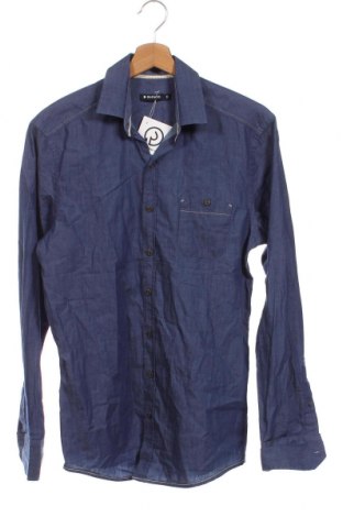Ανδρικό πουκάμισο Defacto, Μέγεθος S, Χρώμα Μπλέ, Τιμή 3,23 €