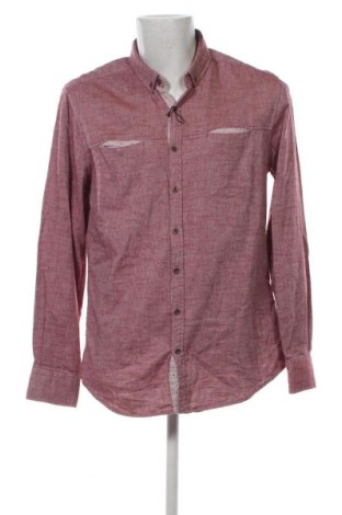 Ανδρικό πουκάμισο Defacto, Μέγεθος L, Χρώμα Ρόζ , Τιμή 10,23 €