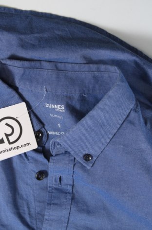 Ανδρικό πουκάμισο Dunnes, Μέγεθος S, Χρώμα Μπλέ, Τιμή 4,49 €