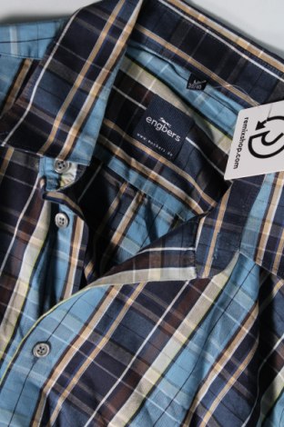 Ανδρικό πουκάμισο Engbers, Μέγεθος M, Χρώμα Μπλέ, Τιμή 7,27 €