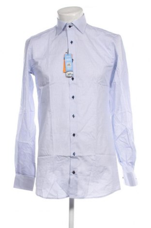 Ανδρικό πουκάμισο Eterna, Μέγεθος M, Χρώμα Μπλέ, Τιμή 24,71 €