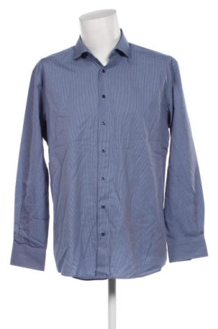 Ανδρικό πουκάμισο Eterna, Μέγεθος XL, Χρώμα Μπλέ, Τιμή 25,00 €