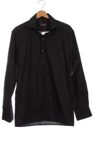 Ανδρικό πουκάμισο Eterna, Μέγεθος M, Χρώμα Μαύρο, Τιμή 22,38 €