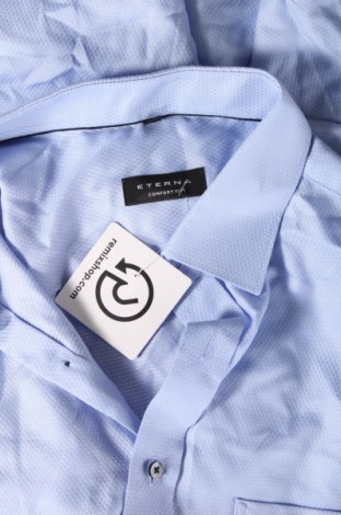 Ανδρικό πουκάμισο Eterna, Μέγεθος L, Χρώμα Μπλέ, Τιμή 19,19 €