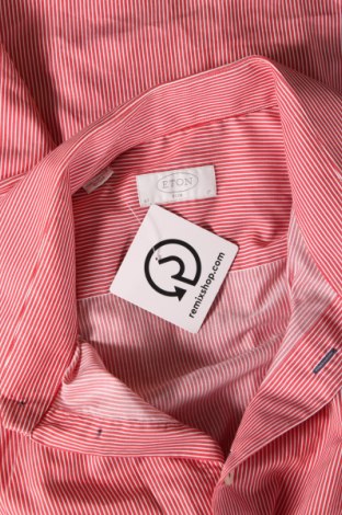 Ανδρικό πουκάμισο Eton, Μέγεθος XL, Χρώμα Κόκκινο, Τιμή 10,05 €