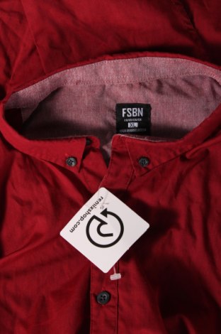 Herrenhemd FSBN, Größe XL, Farbe Rot, Preis 20,18 €